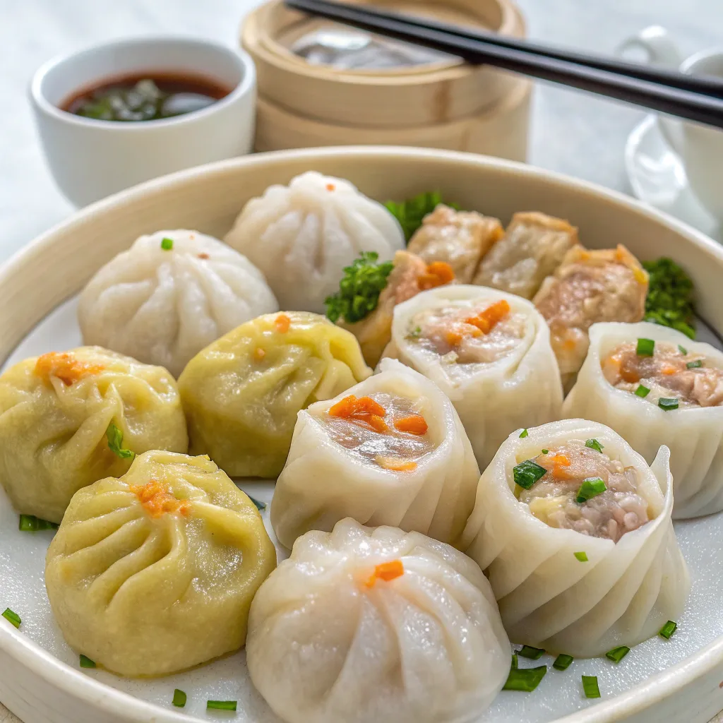 Various steamed dumplings